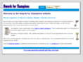 awardsforchampions.com