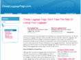 cheapluggagetags.com