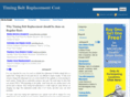 timingbeltreplacementcost.net