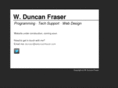 wduncanfraser.com