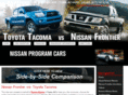 nissanfrontiervstoyotatacoma.com