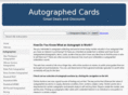 autographedbaseballcards.org