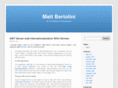 mattbertolini.com