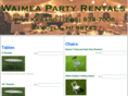 waimeapartyrentals.com