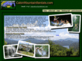 cabinmountainrentals.com