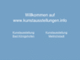 kunstausstellungen.info