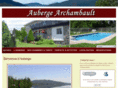 auberge-archambault.com