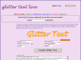 glittertextlive.com