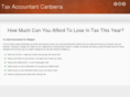 taxaccountantcanberra.com