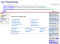 topphilanthropy.com