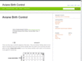 avianebirthcontrol.com