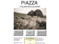 piazza-restaurant.com