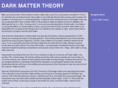 darkmattertheory.org