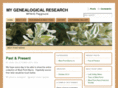 mygenealogicalresearch.com