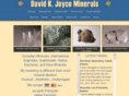 davidkjoyceminerals.com