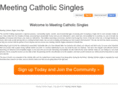 meetingcatholicsingles.com