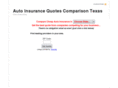 autoinsurancequotescomparisontexas.org