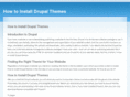 howtoinstalldrupalthemes.com