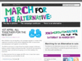 marchforthealternative.com