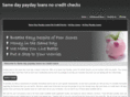samedaypaydayloansnocreditchecks.com