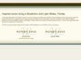watersedgeseniorliving.com