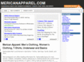 mericanapparel.com