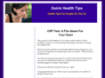 quickhealthtips.com