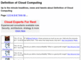 definitionofcloudcomputing.com