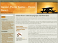 gardenpicnictables.net