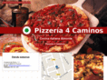 cuatrocaminospizzeria.com