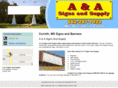 aandasignsandsupply.com