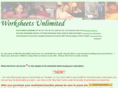 worksheetsunlimited.org