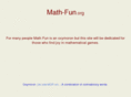 math-fun.org