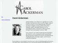 carolackerman.com