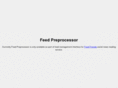 feedpreprocessor.com