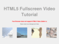 html5-fullscreen-video.com