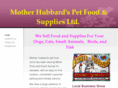 motherhubbardpetfood.com