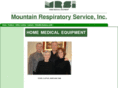 mountainrespiratoryserviceinc.com