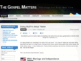 thegospelmatters.com