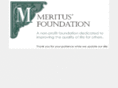 meritusfoundation.com