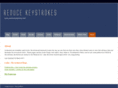 reducekeystrokes.com