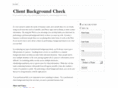 clientbackgroundcheck.com