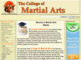 thecollegeofmartialarts.com