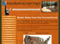 waukawaysprings.com
