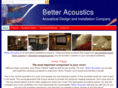 betteracoustics.com