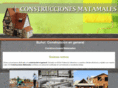 construccionesmatamales.com