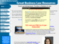 greatbusinesslawresources.com