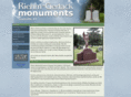 rgmonuments.com