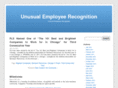 unusualemployeerecognition.com