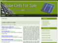 solarcellsforsale.net